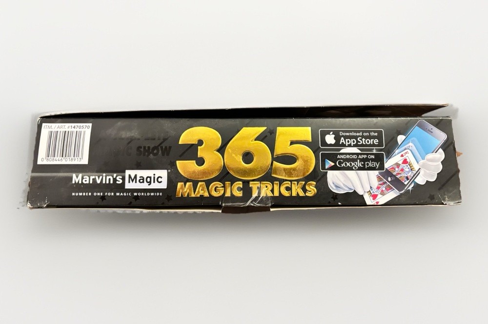 Marvin's Magic Ultimate Magic 365 Tricks Illusions Set