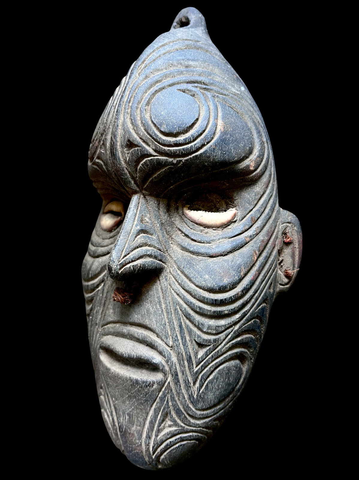 Striking Old Gable Mask - Middle Sepik Papua New Guinea 1950's