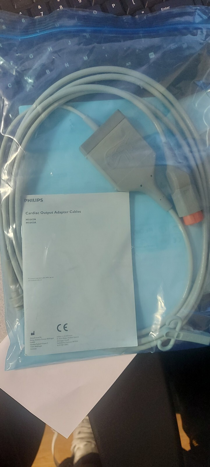 Philips M1642A Cardiac Output Cable FREE SHIPPING