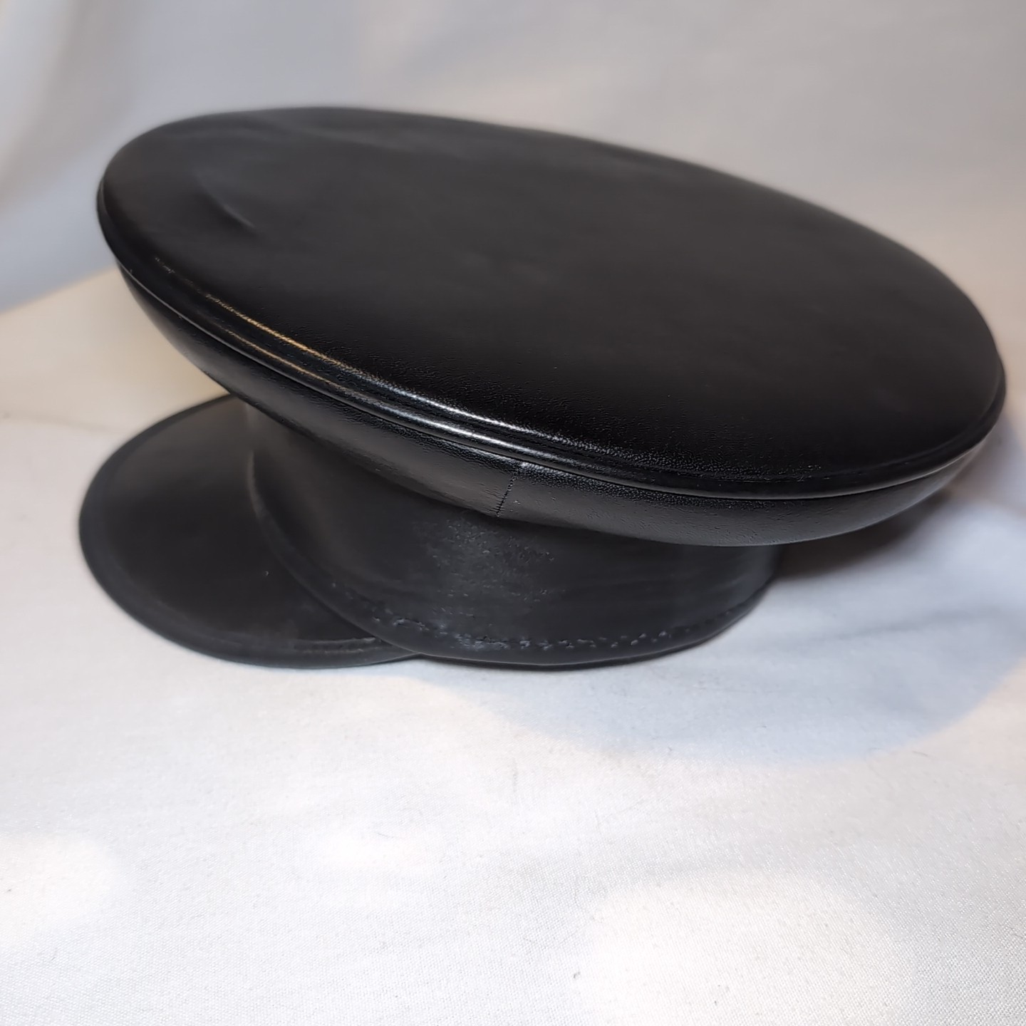 Elegant Moments Leather Dominatrix Hat Women's One Size