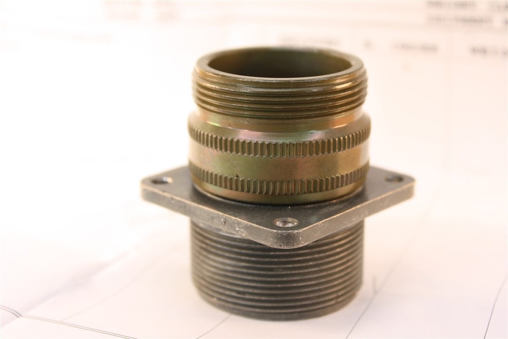 Bendix MS3100A24-12P Circular Mil Spec Connector, 5 Position Receptacle
