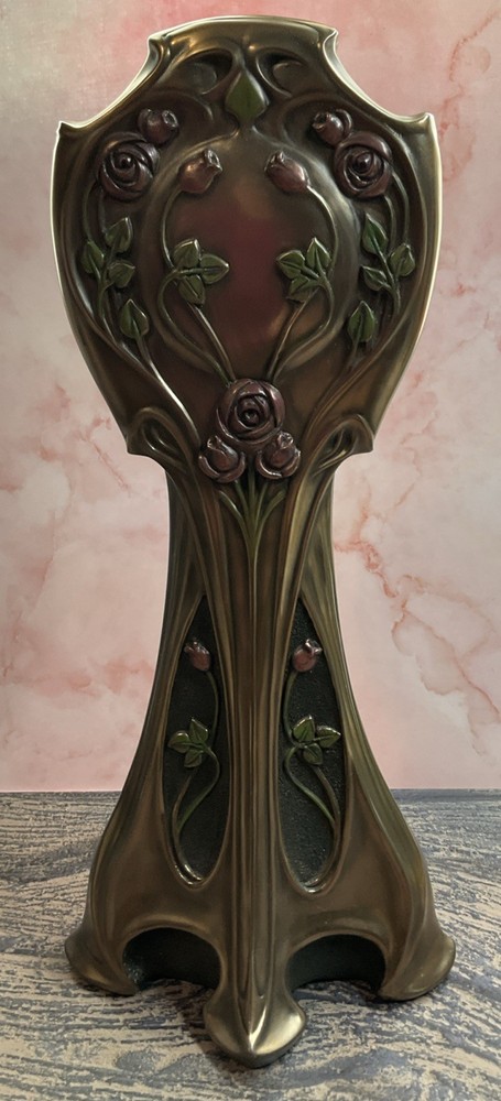 Veronese Design Bronze Clock(tested/works) EUC
