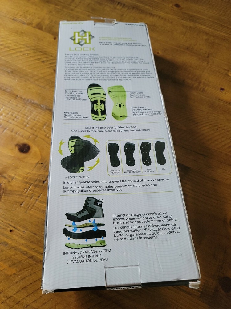 Hodgman H-Lock Sole Size 10