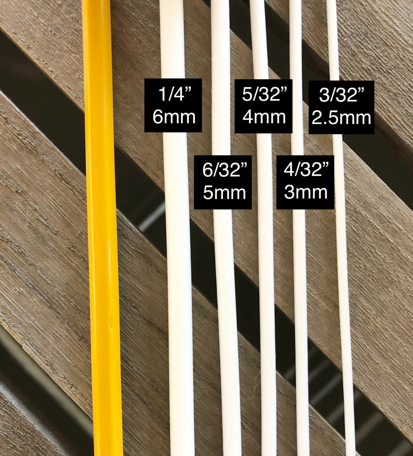 Upholstery Foam Welt Cord (Firm) 3/32" 4/32" 5/32" 6/32" 8/32" MADE IN USA