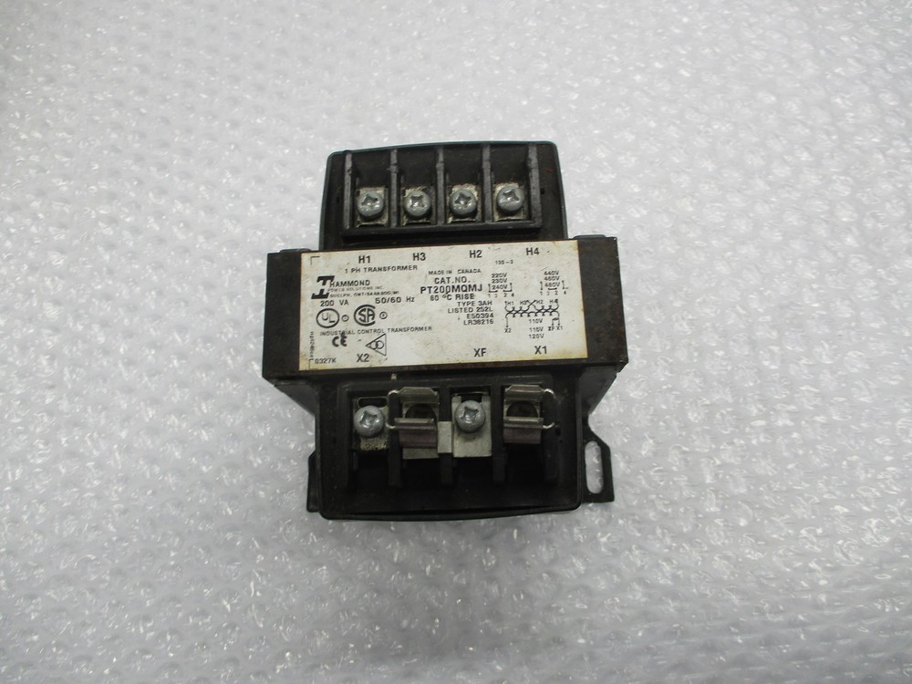 HAMMOND PT200MQMJ TRANSFORMER UNMP