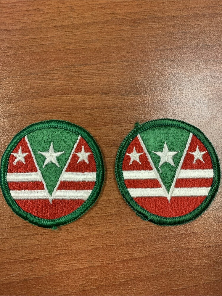 Vintage United States Army 124th Army Reserve Command Patch