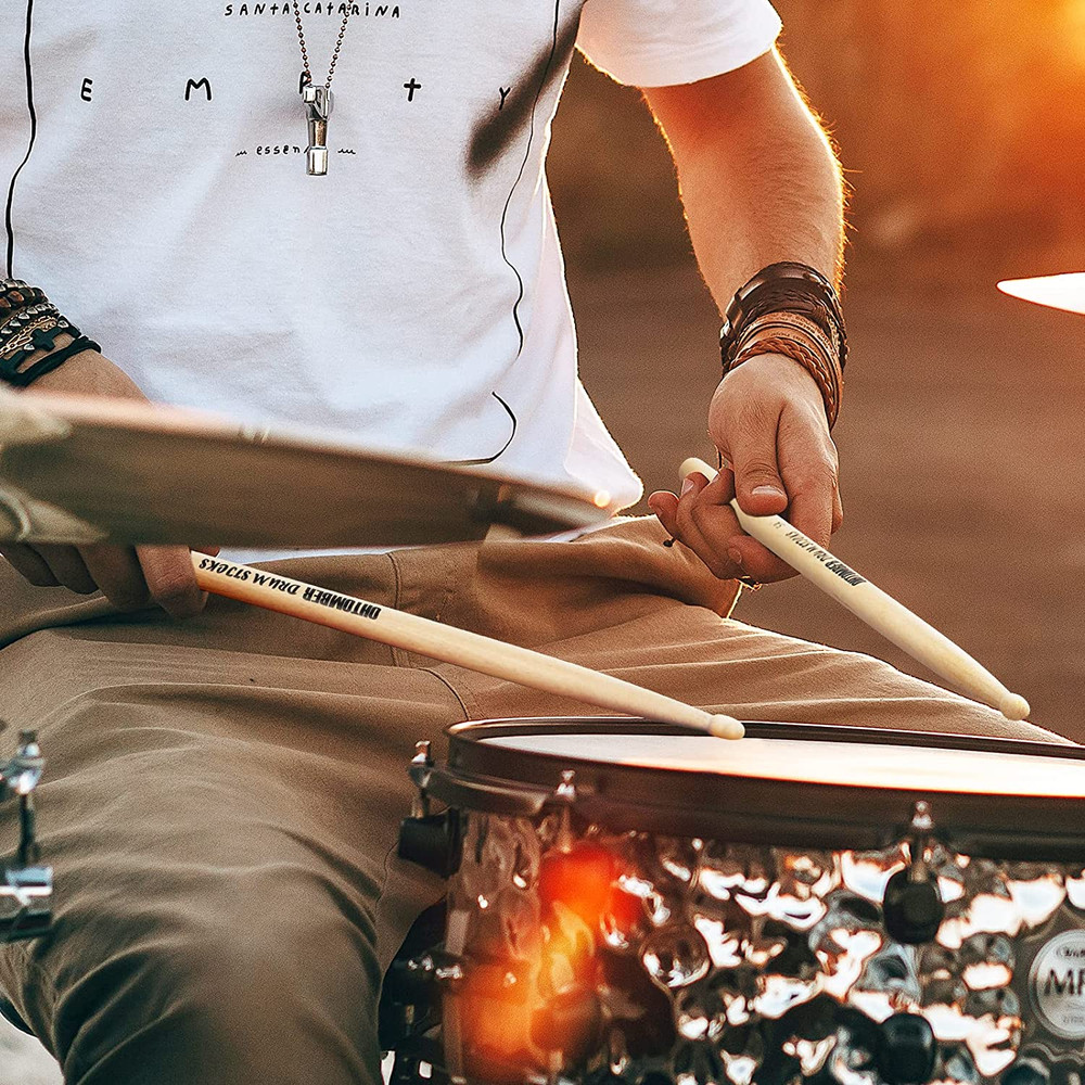 Drum Sticks, 2 Pair 5A Maple Drumsticks