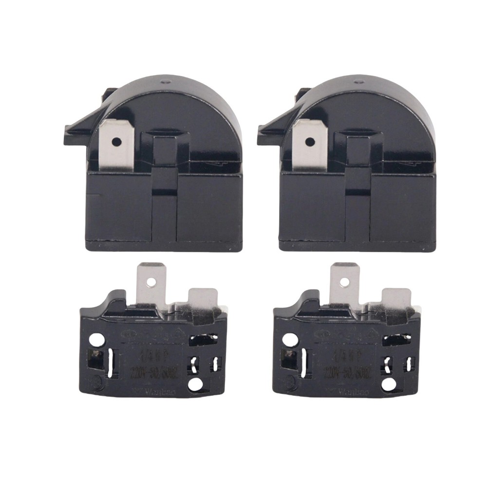 Universal Refrigerator Starter Relay and Overload Protector Set Mini Coolers