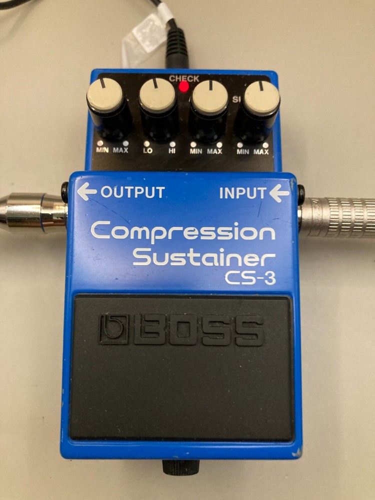BOSS CS-3 Compression Sustainer Effects Pedal Tested Working