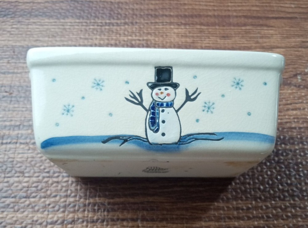 NANTUCKET MINI CERAMIC BAKING LOAF DISH - Christmas