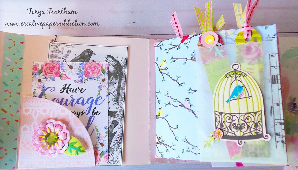 Sizzix Thinlits Folio Page, Pocket, Flowers 12pk #664883 MSRP $25.99 Eileen Hull