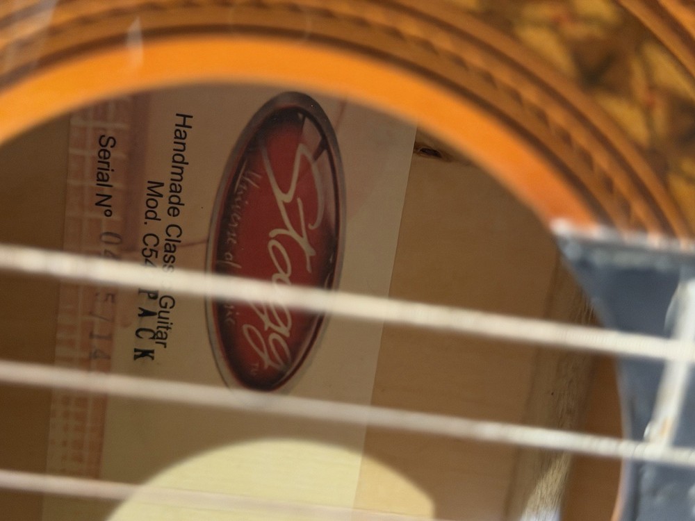 STAGG C542 Pack Beautiful Tone Classical Guitar | Nylon Strings