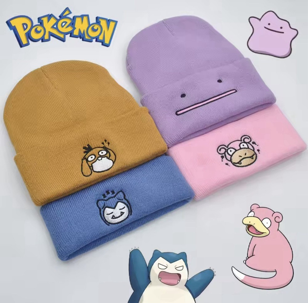 Psyduck Yellow Fall Winter Hat