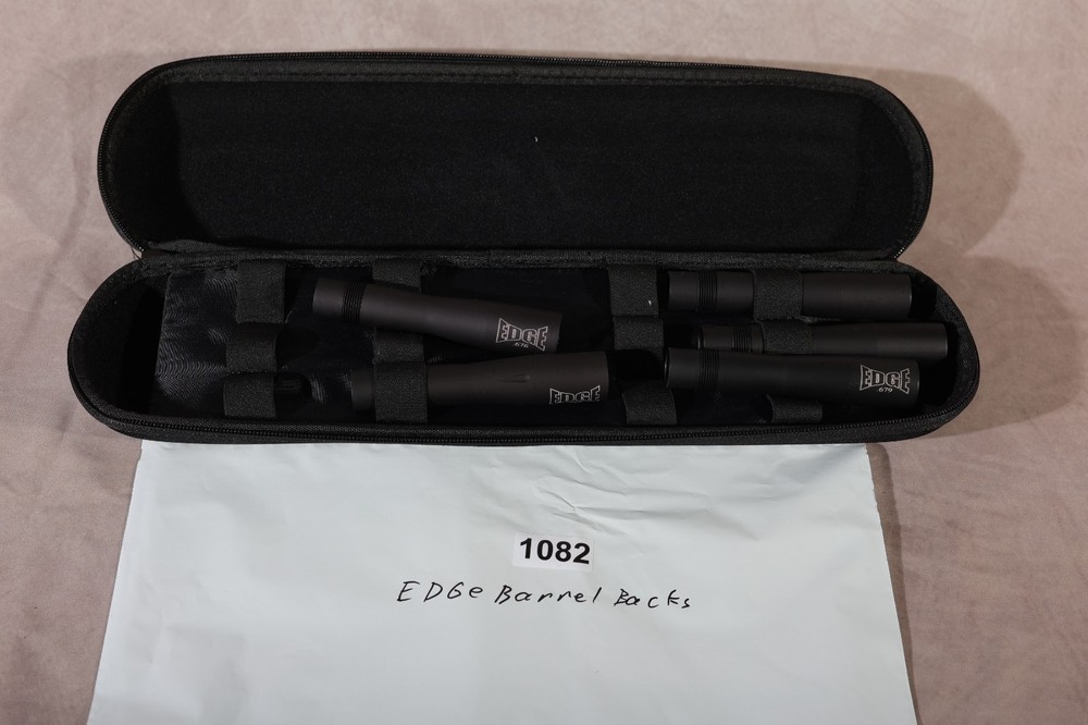 Tippmann A5 EDGE Paintball Barrel Backs-Black