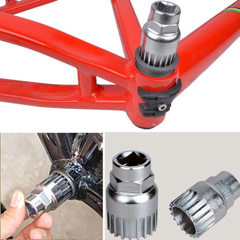 MTB Bike Crank Extractor Puller Bottom Bracket Remover Removal Tool Set
