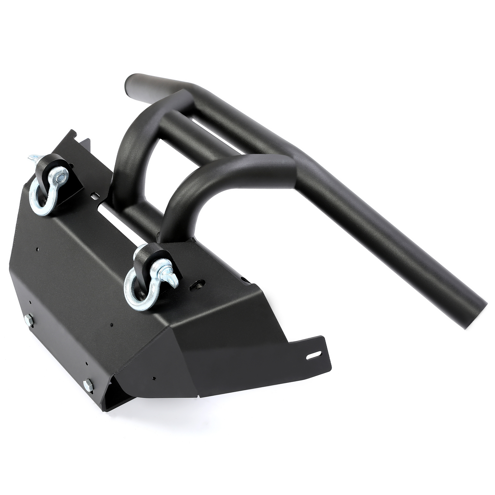 For Can-Am Maverick X3 17-23 Winch Ready Front Bumper W/ D-Rings Brush Guard