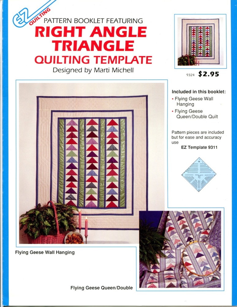 Right Angle Triangle - Quilting Templates - EZ Quilting - 9324