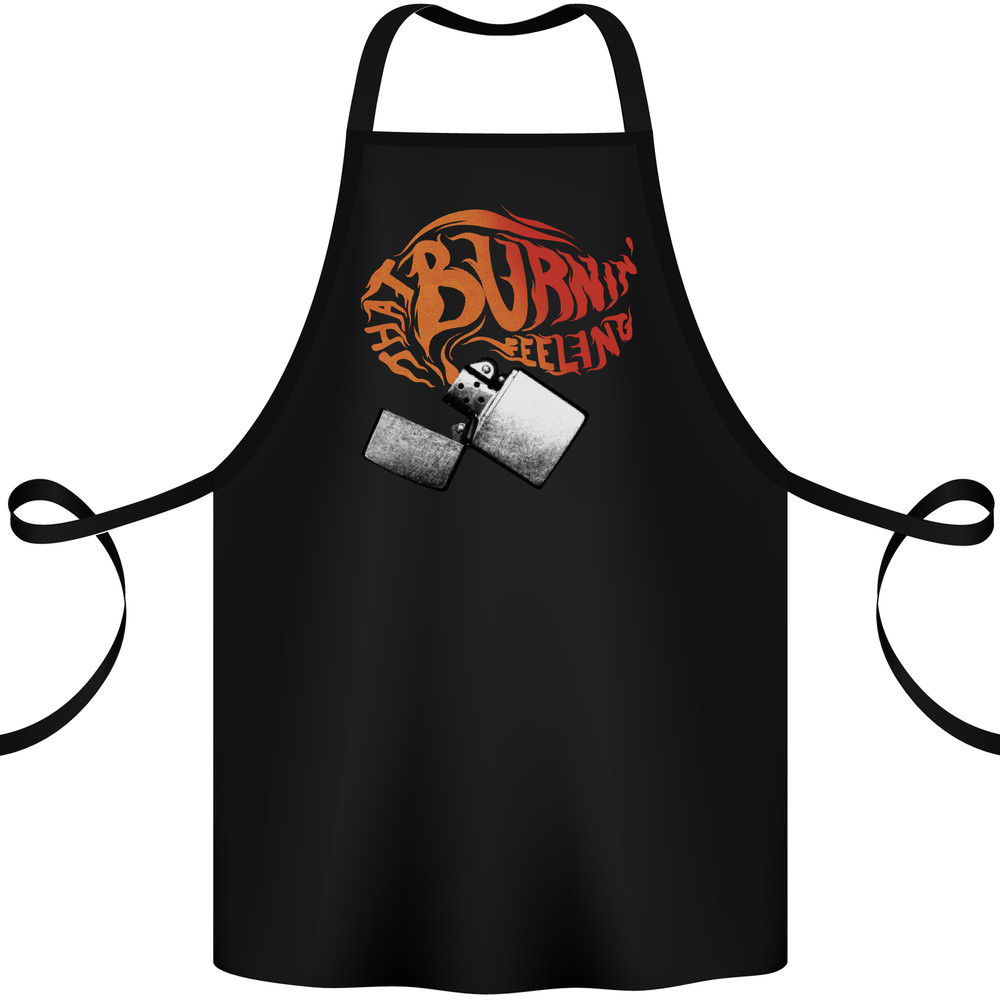 That Burning Feeling Cigarette Lighter Cotton Apron 100% Organic