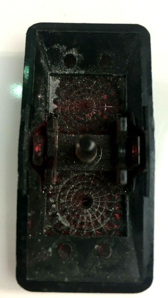 Red Lighted "Bait Well" Switch Cover