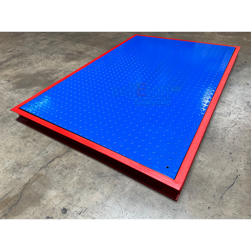 SellEton 72" x 48" Floor Scale with Pit Frame for above & in-ground use 2500 lb