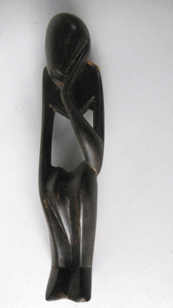 Figurine The Thinker African Ethnicity