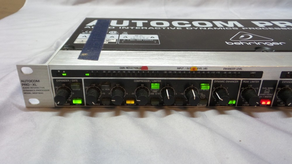 Behringer MDX1600 Autocom Pro-XL Audio Interactive Processor - USED/WORKS