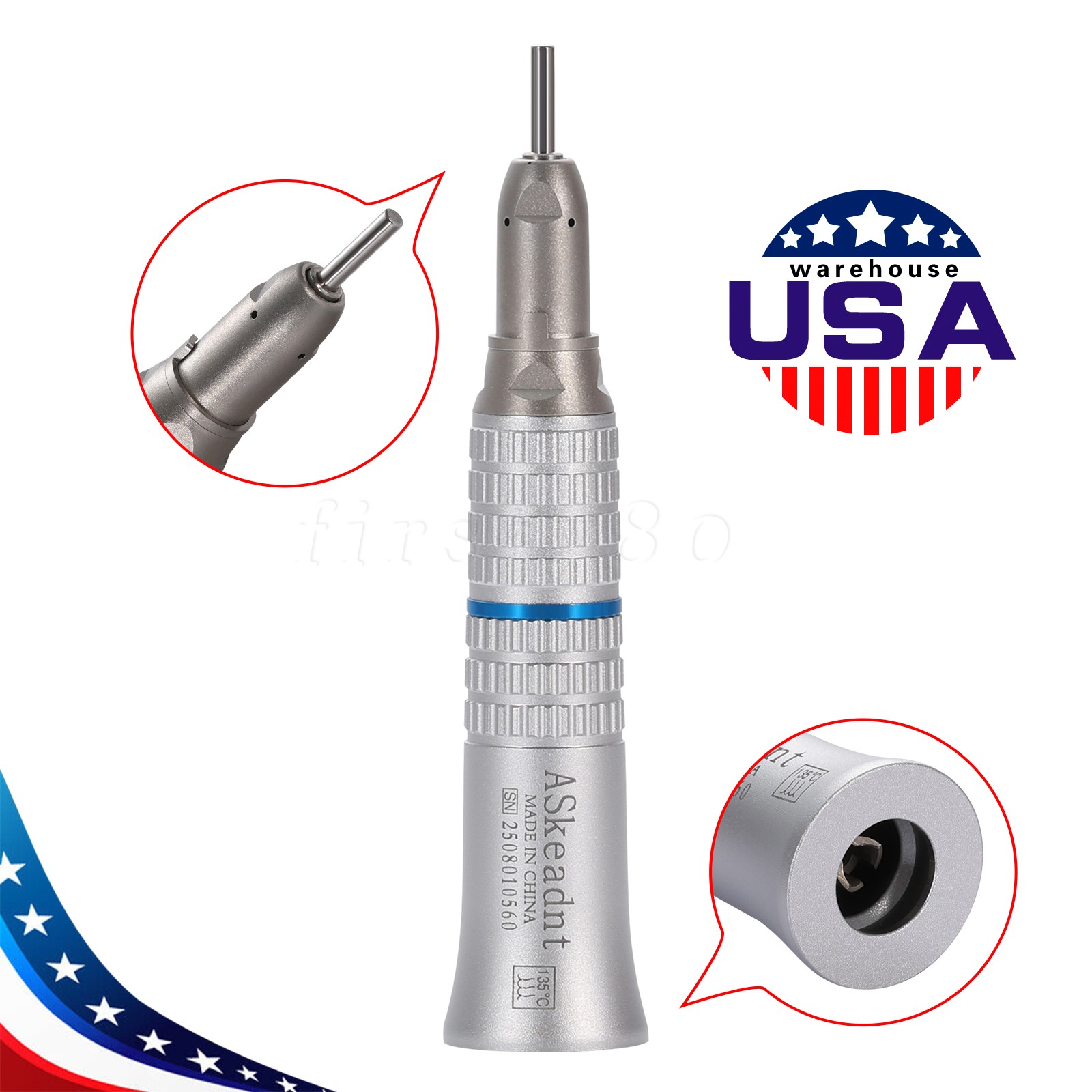 Estilo NSK Dental Contra Angulo Baja Velocidad Pieza de Mano Low Speed Handpiece