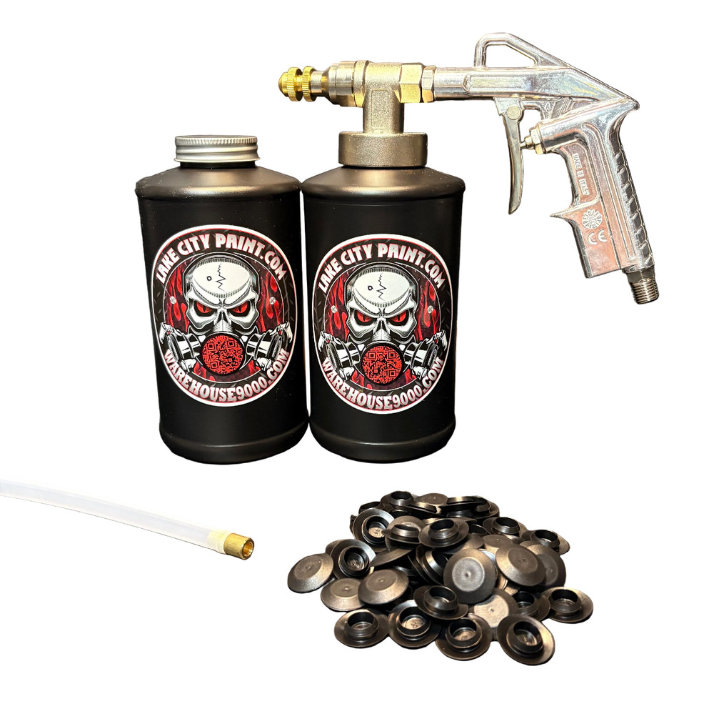 Pro Undercoating Gun - Straight Wand Kit (2 B Quart Bottles)