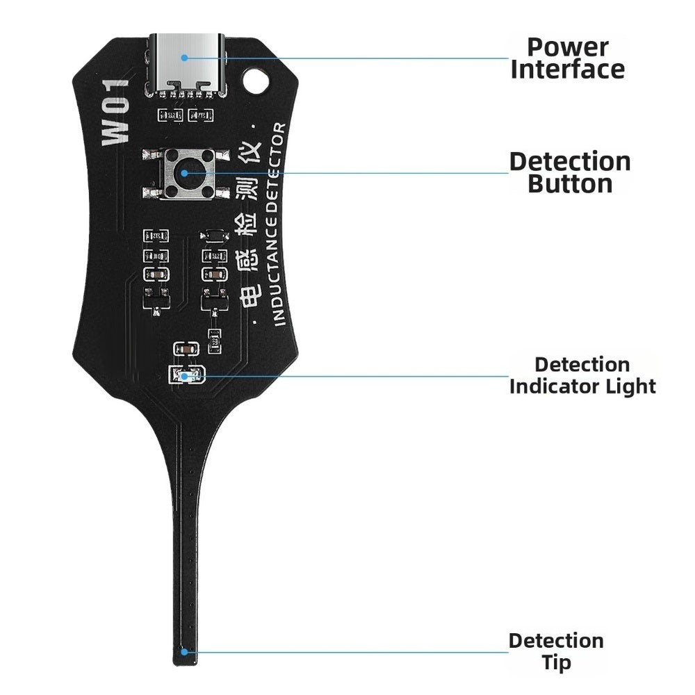 Compact Inductance Tester for Mobile Phone Repair and Electronics Engineers Use