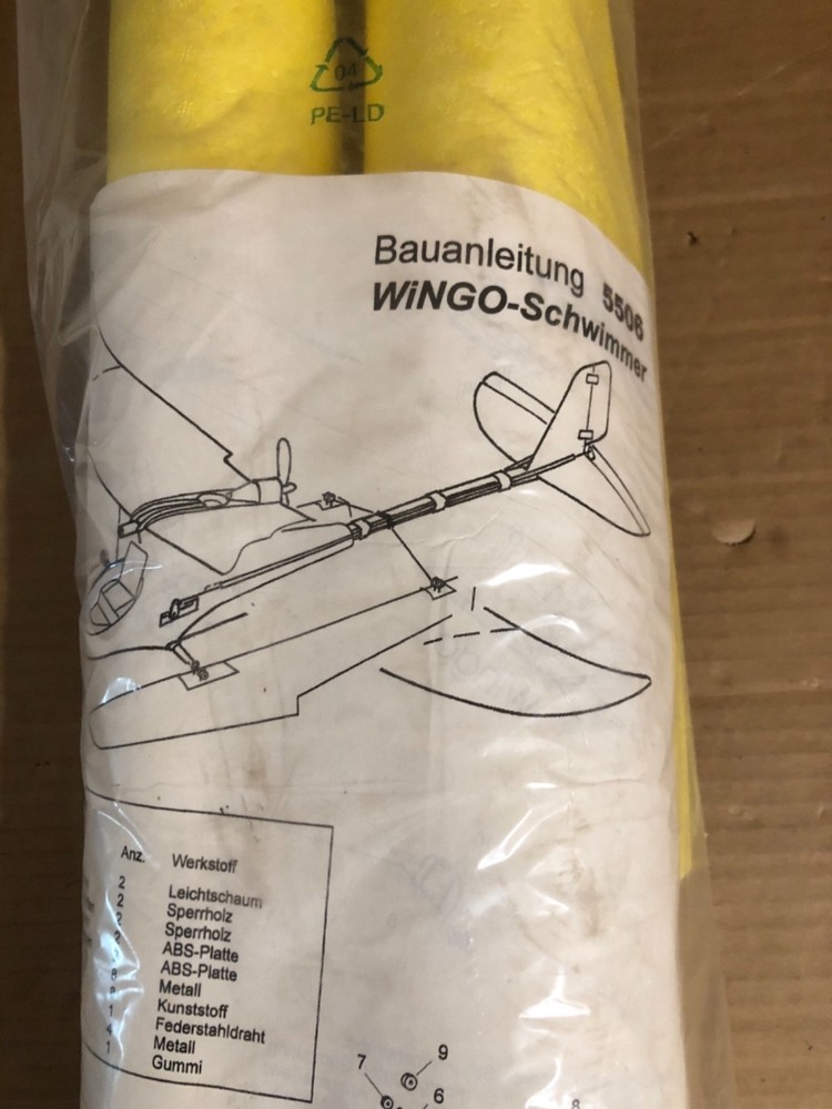 Rc Plane Pontoons (Pontoons Only)