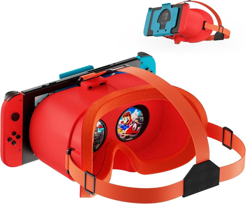 Upgraded Virtual Reality Glasses VR Headset for Nintendo Switch & Switch OLED