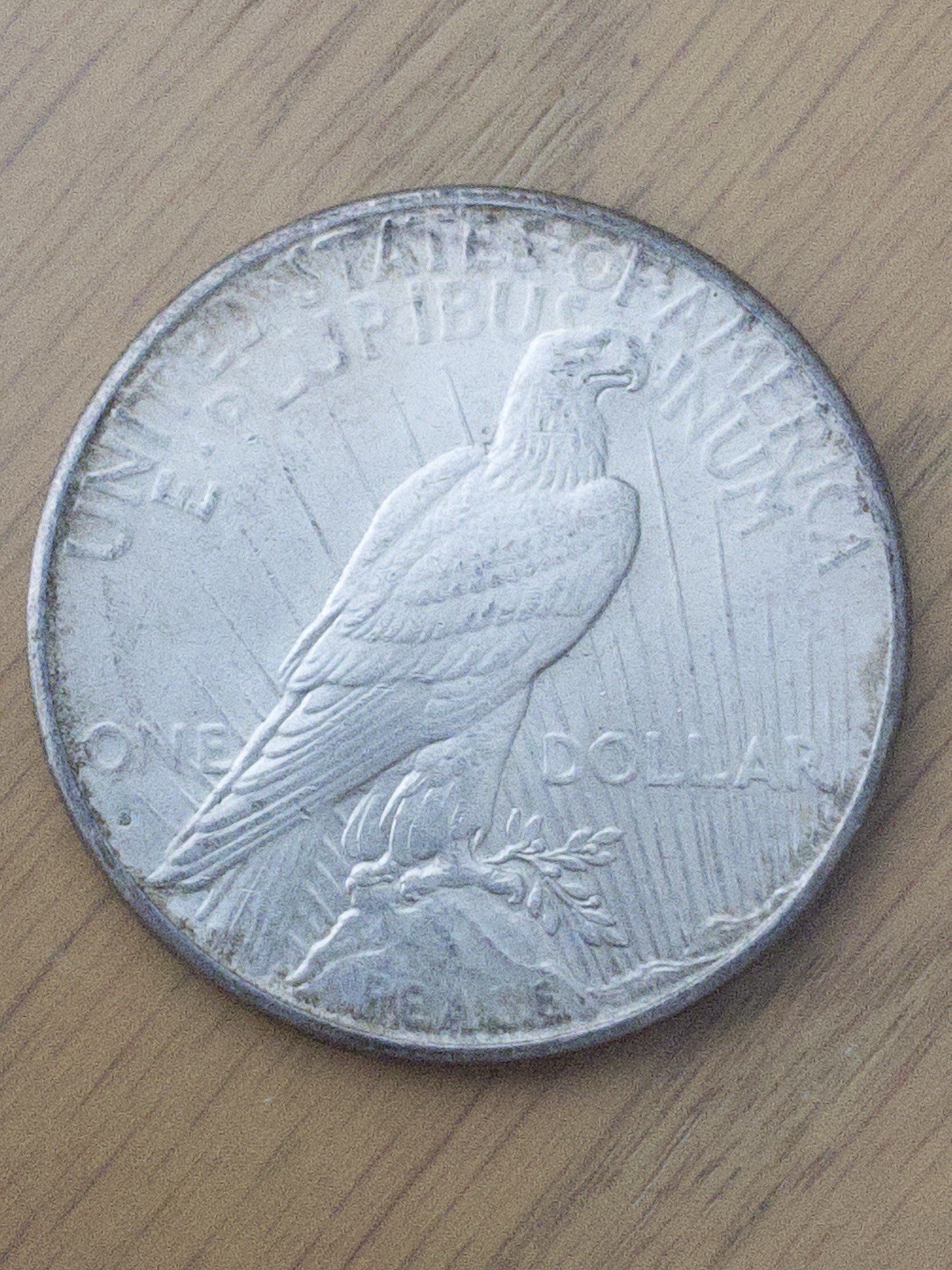 90% Silver Peace Dollars, Circulated, Lot Of 7. Give Peace a Chance!