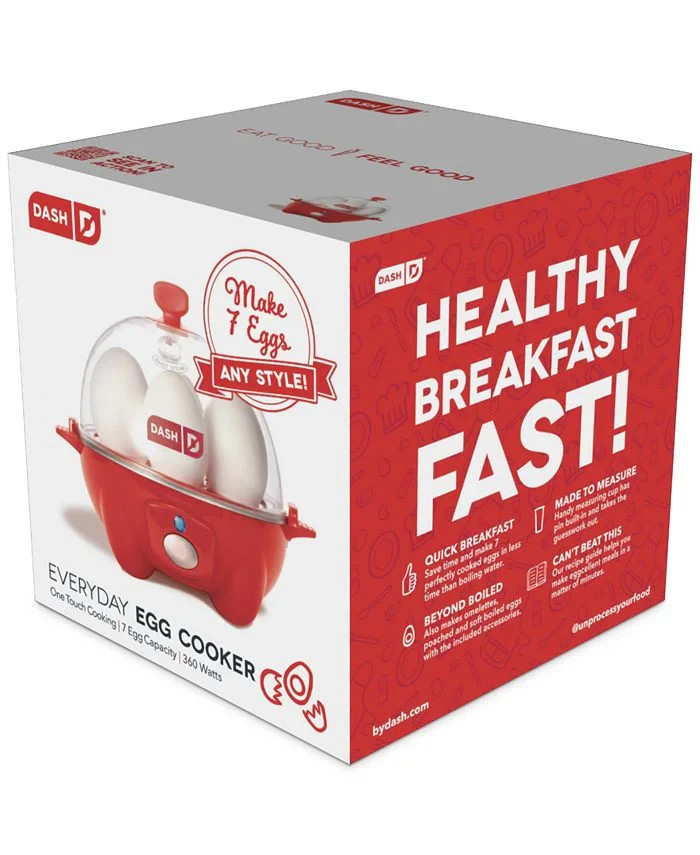 Dash Everyday Egg Cooker - Red