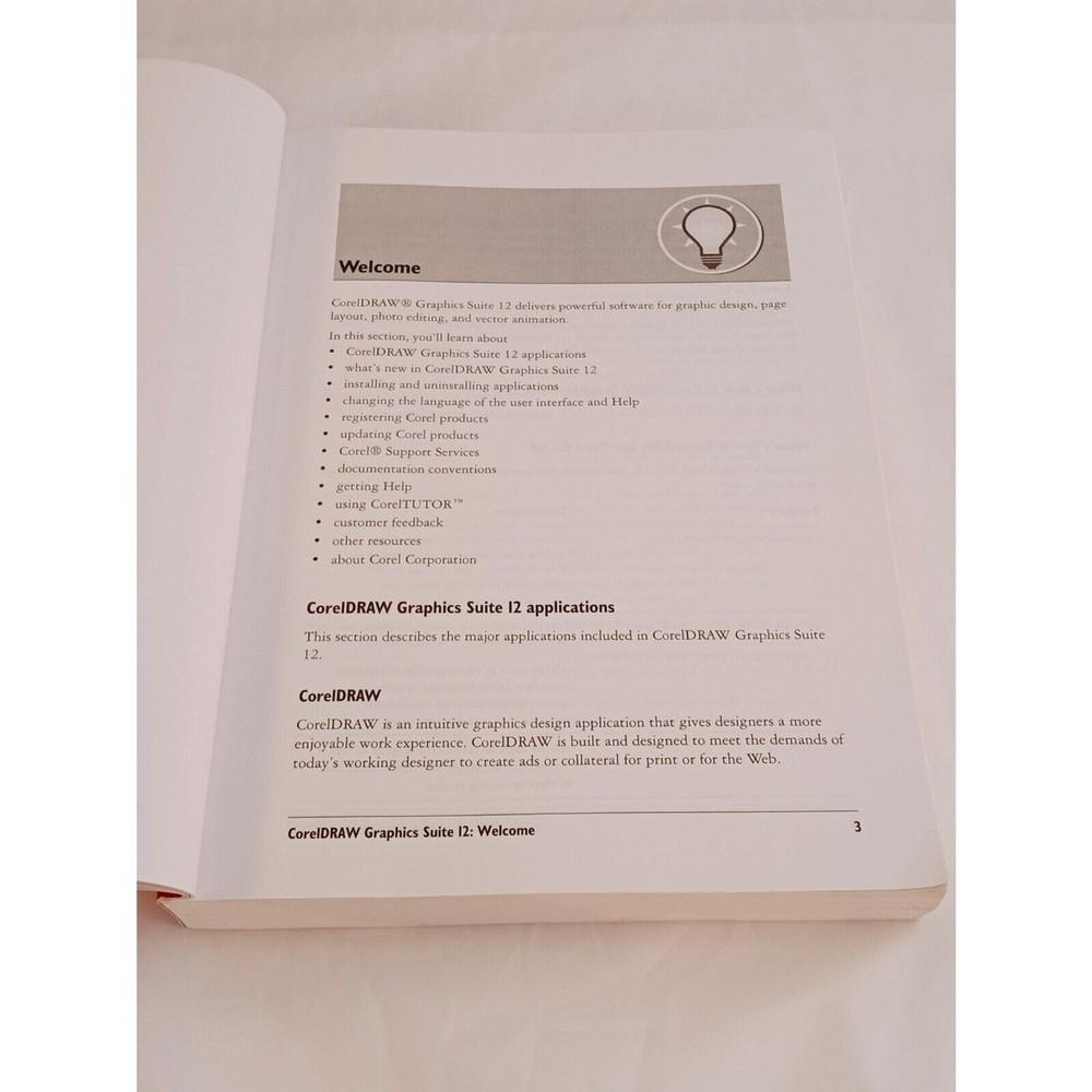 Corel Coreldraw Graphics Suite 12 For Windows - Book Only