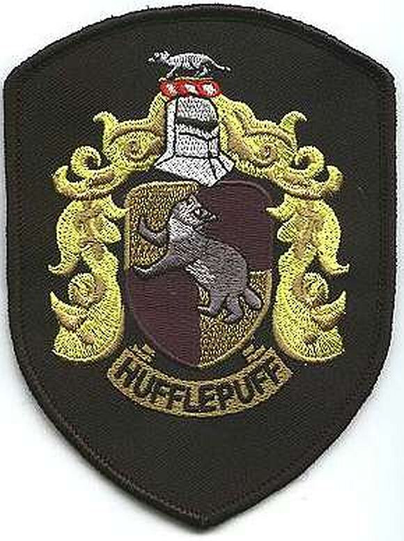 MAGIC SCHOOL YELLOW ROBE PATCH - HP024