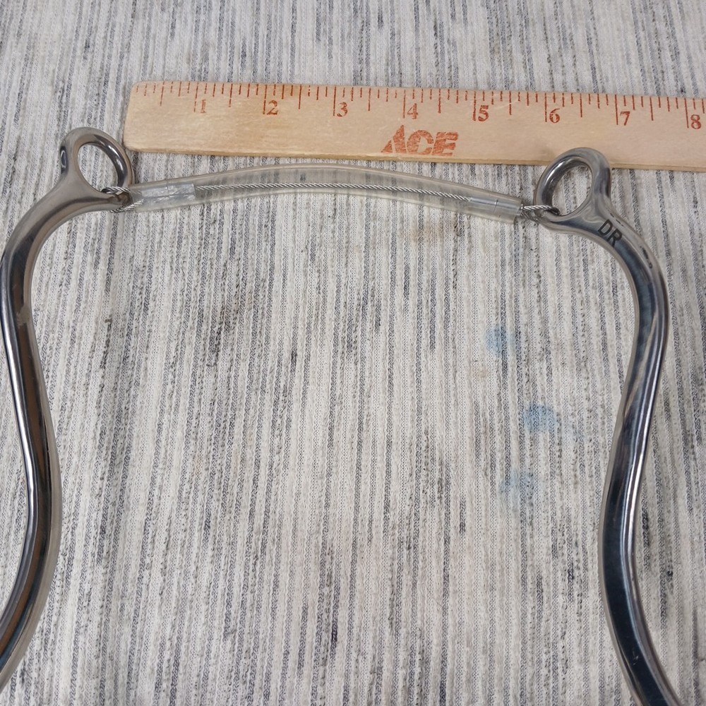 CIRCLE Y Mechanical Hackamore Leather Bit (DR056)