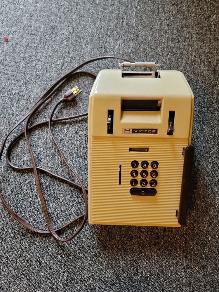 Vintage Victor Electric Adding Machine