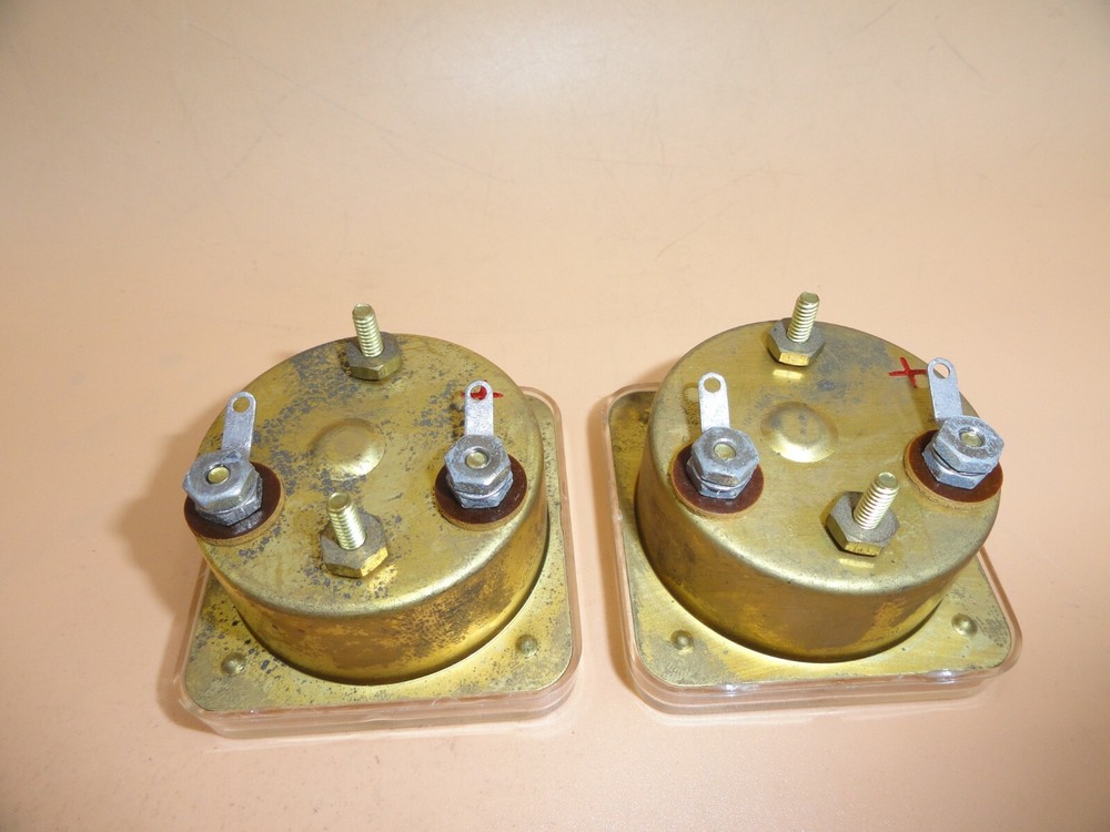 ANALOG SIGNAL PERCENT MODULATION PANEL METER (LOT OF 2)