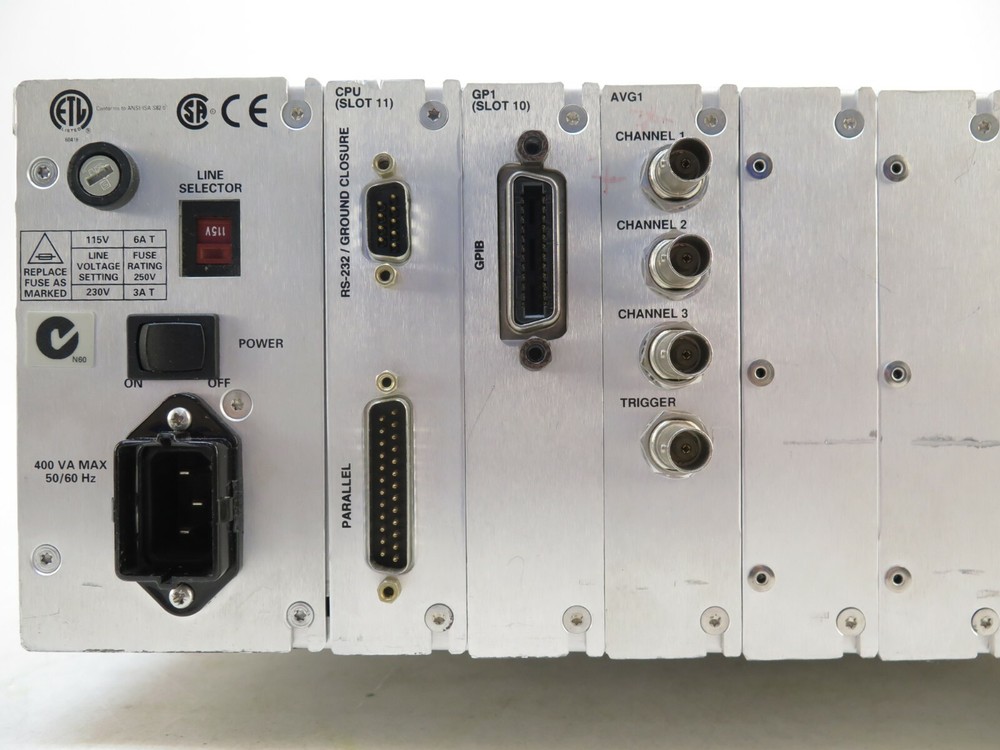 Tektronix TG2000 VIDEO GENERATOR With Modules: CPU, GP1, AVG1, BG1, Clock
