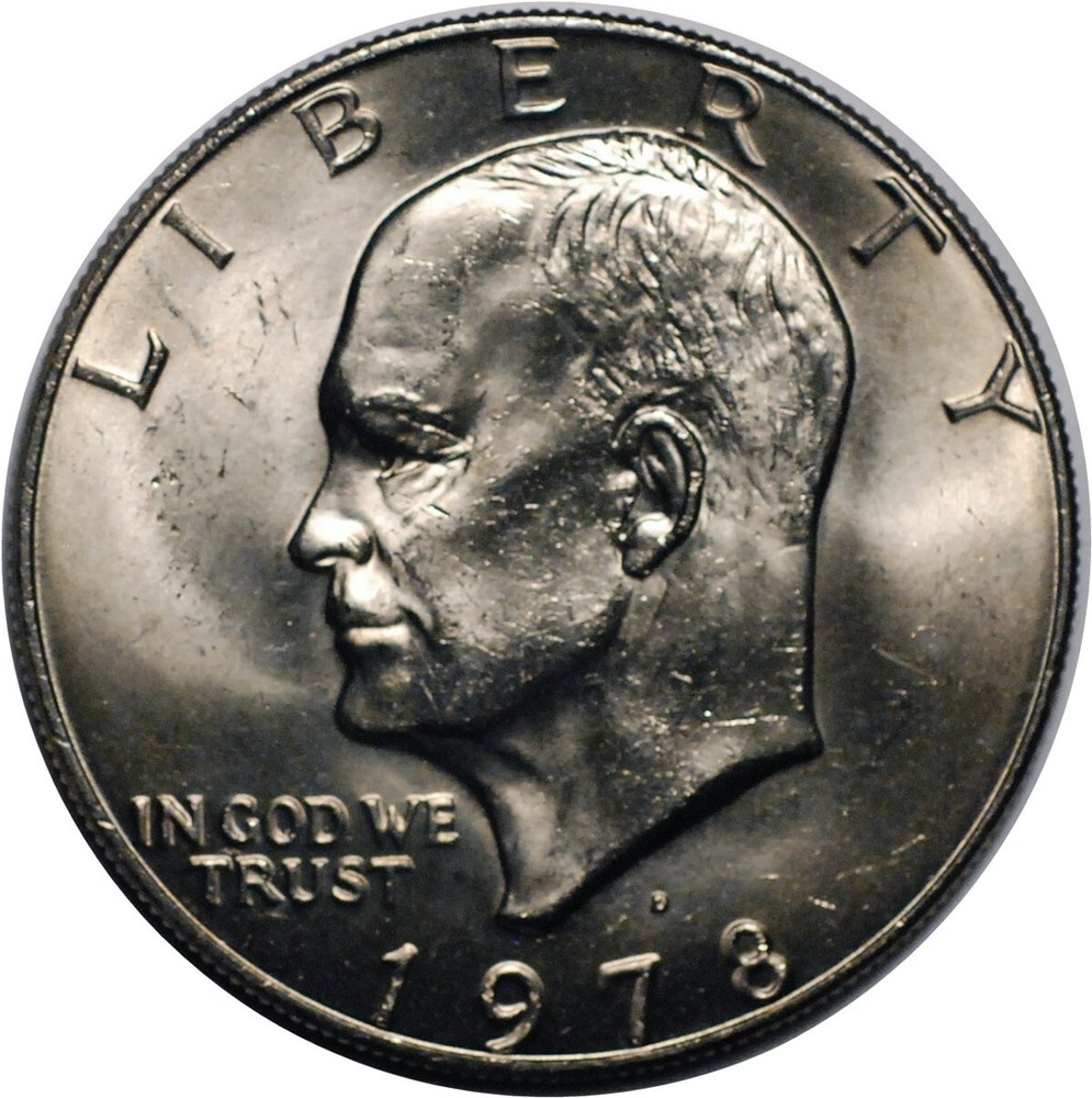 1978-D Ike Dollar -Choice BU  - Brilliant Uncirculated