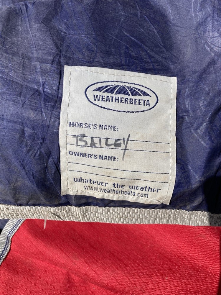 75” Weatherbeeta blanket