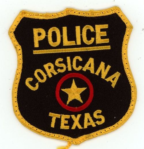 TEXAS TX CORSICANA POLICE NICE SHOULDER PATCH SHERIFF