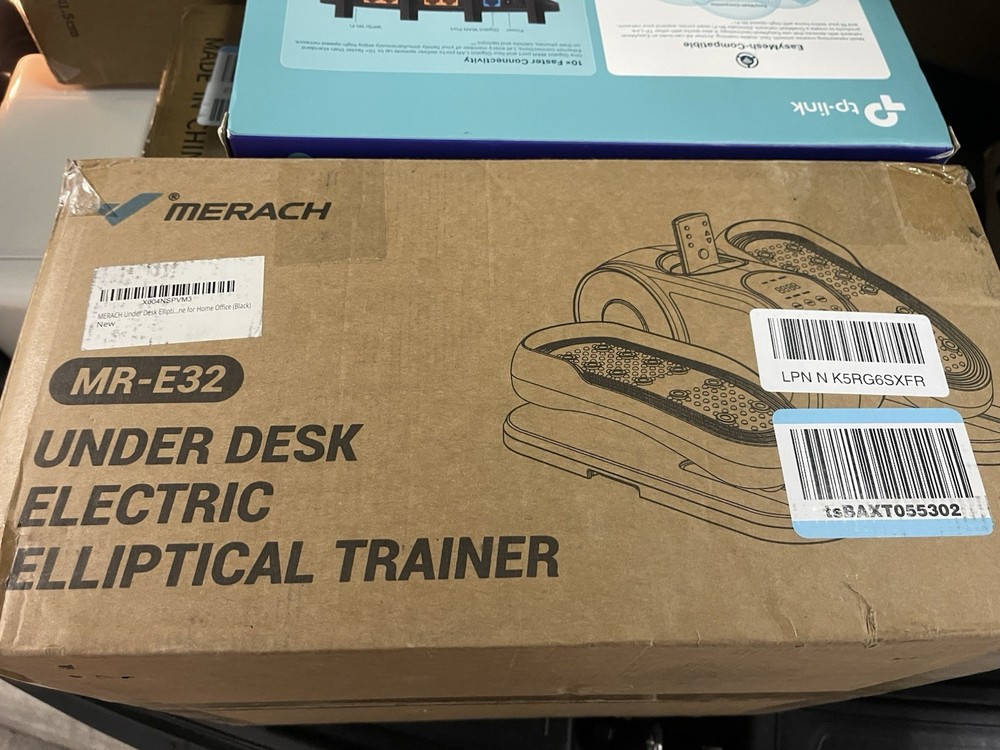 merach under desk elliptical machine mr e32