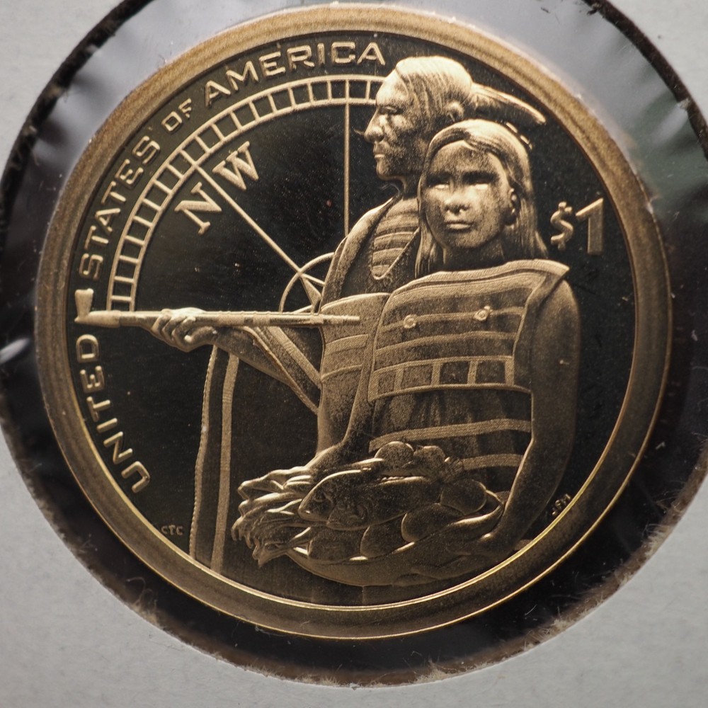 2014 S Proof Native American Sacagawea Dollar - FREE SHIP!