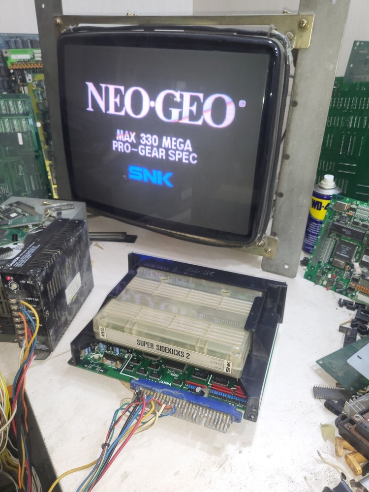 super sidekicks 2 cartridge ORIGINAL