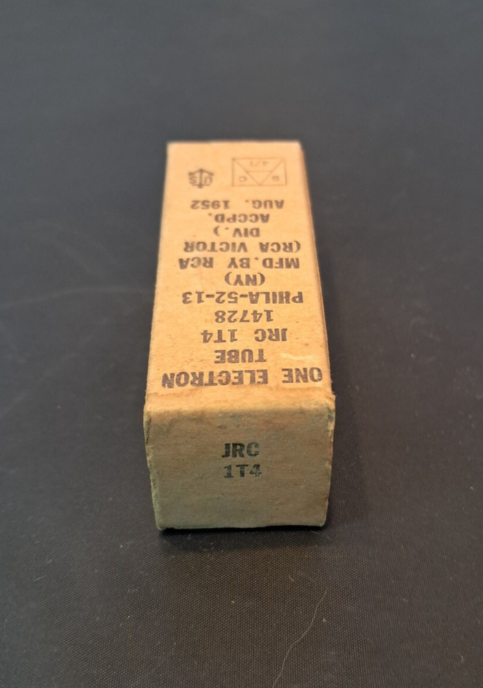 RCA Electron Tube JRC 1T4