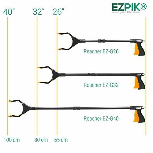 EZPIK 26" Foldable Small Grabber Tool - Small Claw Grabber Assorted Sizes