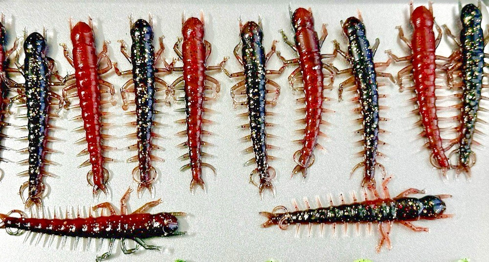 Soft Plastic 3" Hellgrammites Fishing Baits