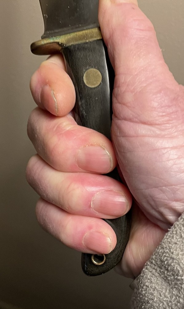 Custom-Handmade Drop Point Hunter, Plz Read.