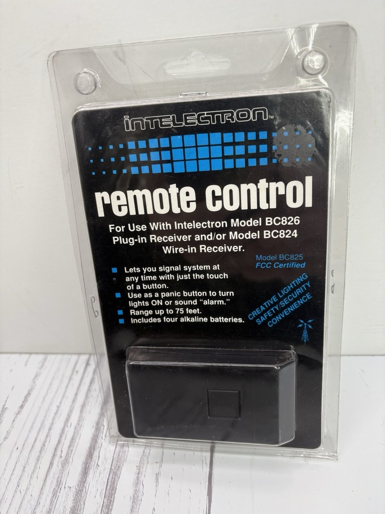 Intelectron Remote Control Model BC 824 (compatible remote receiver BC 826) NEW